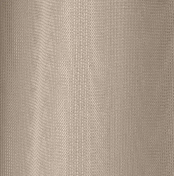 Badeforhæng SIBO 180x200 vaflet beige KRONBORG