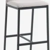 Barstol ARNUM beige/sort