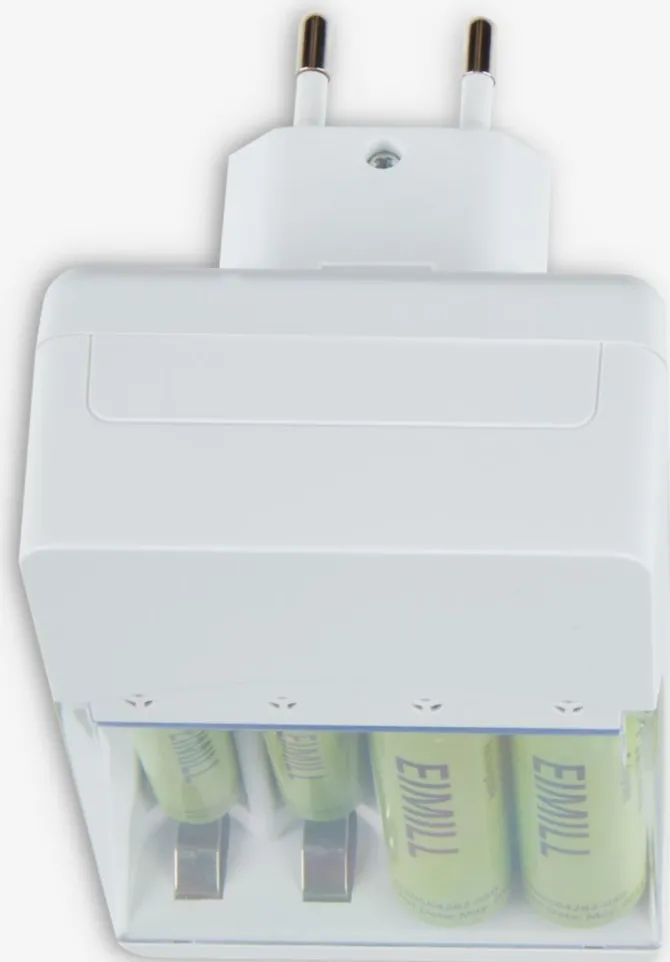 Batterioplader EIMILL B7xL5xH11cm m/låg