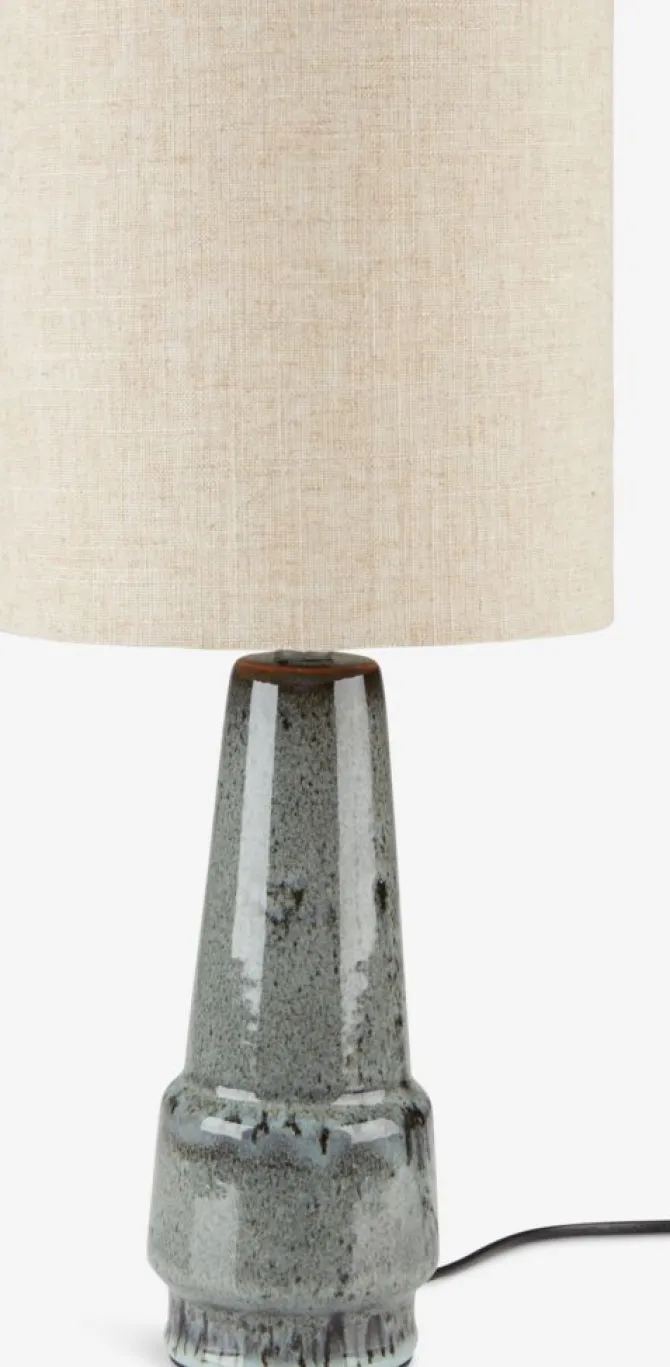 Bordlampe VIGGO Ø21xH47cm grå