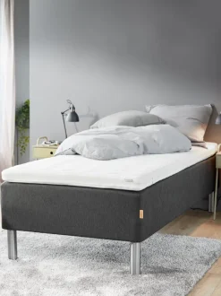 Boxmadras 90x200 GOLD B30 latex Grå-40
