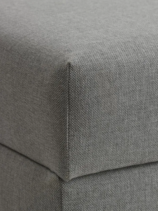 Daybed BEGYNDT 196x91 lysegråt stof