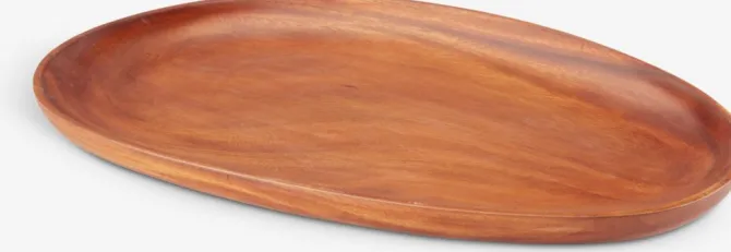Dekorationsbakke PETERSEN B28xL40cm brun
