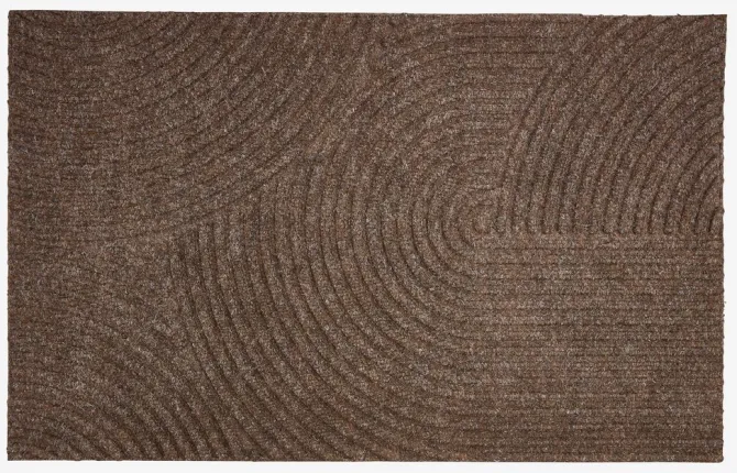 Dørmåtte JORDSKOLM 50x80x0,7 brun/beige