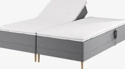 Elevationsseng 180x200 GOLD E35 Grå-23