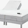 Elevationsseng 180x200 GOLD E40 memory Grå-27