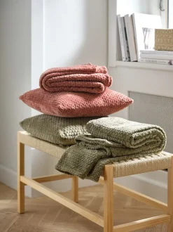 Fleeceplaid ROSENVIAL 130x160 grøn