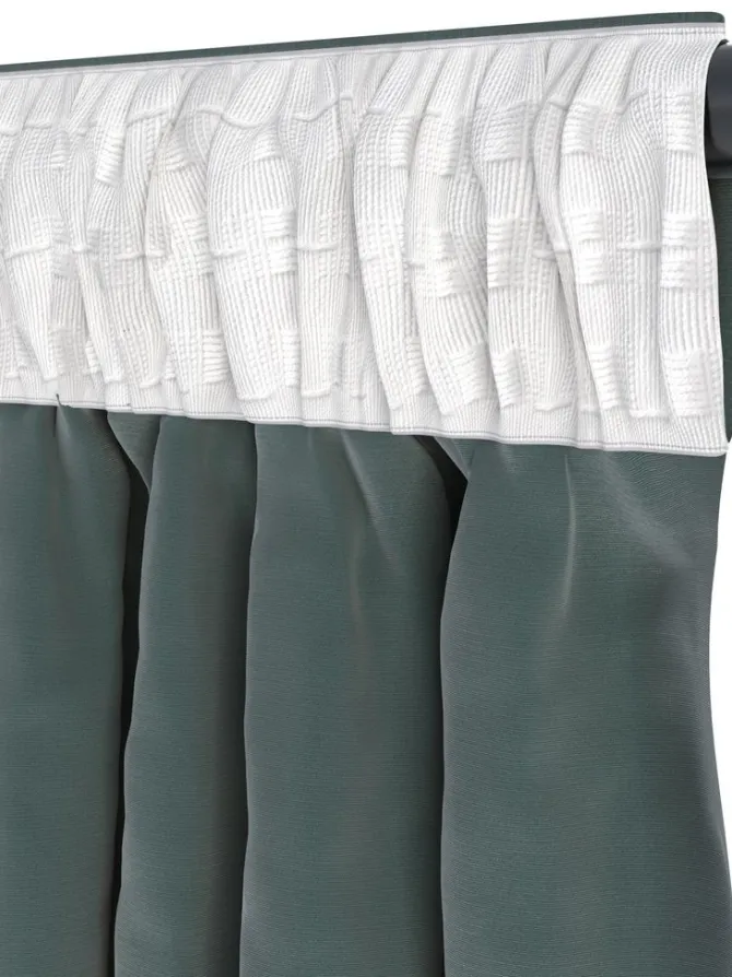 Gardin AUSTRA 1x140x300 velour grøn