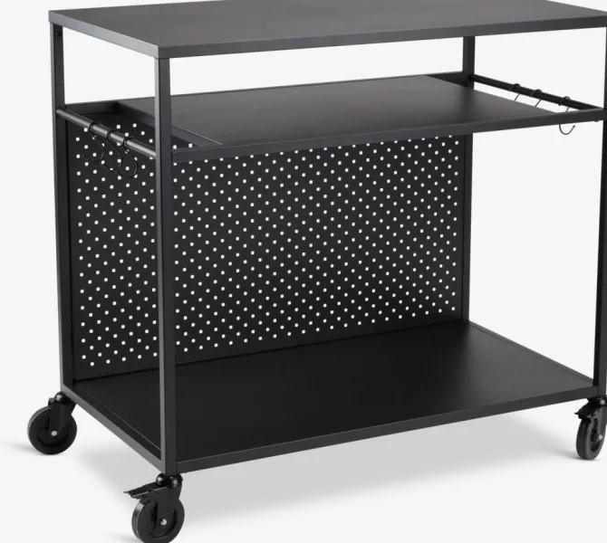 Grillbord INDSLEV B50xL90 sort
