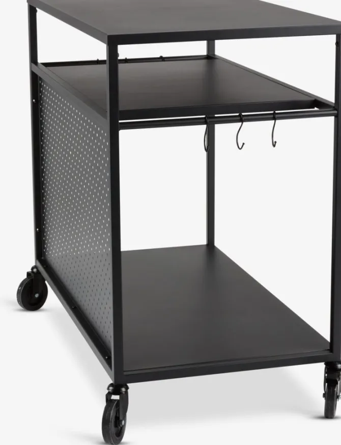 Grillbord INDSLEV B50xL90 sort