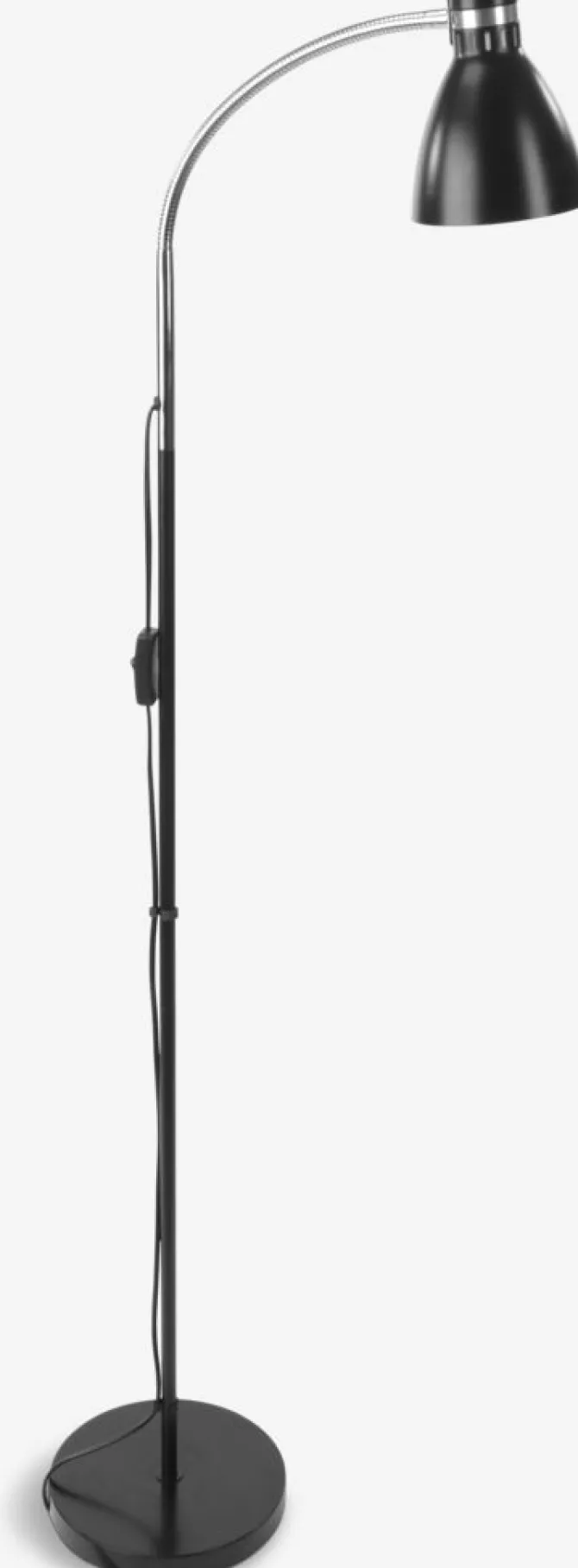 Gulvlampe HANSSON H155cm sort
