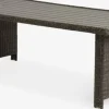 Havebord GAMMELBY B100xL225 grå