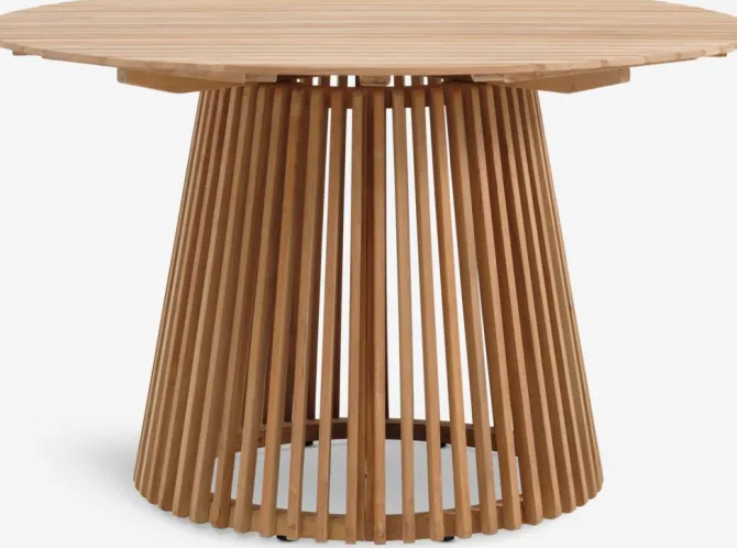 Havebord UDBYNEDER Ø120 teak