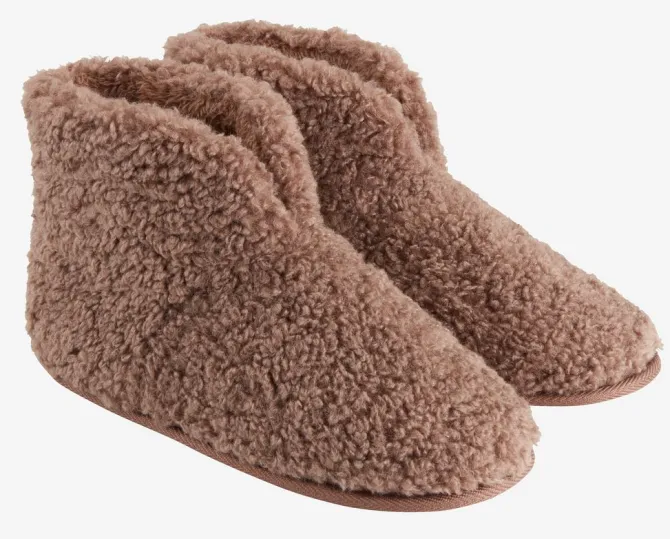 Hjemmesko SIKFORS teddy støvler str. 36-45 assorteret