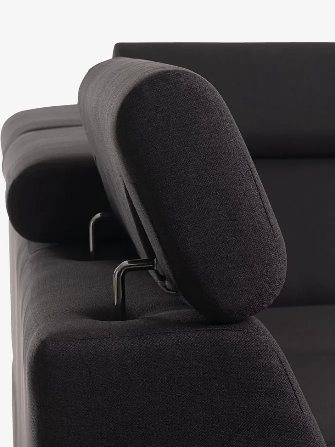 Hjørnesovesofa SAHL mørkegrå