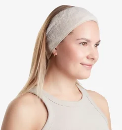 Hårturban SYA genanvendt polyester 2 stk. beige
