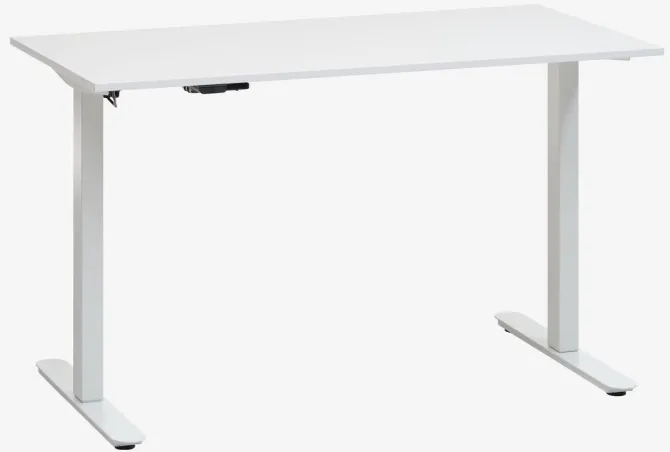 Hæve sænkebord SVANEKE 60x120 hvid