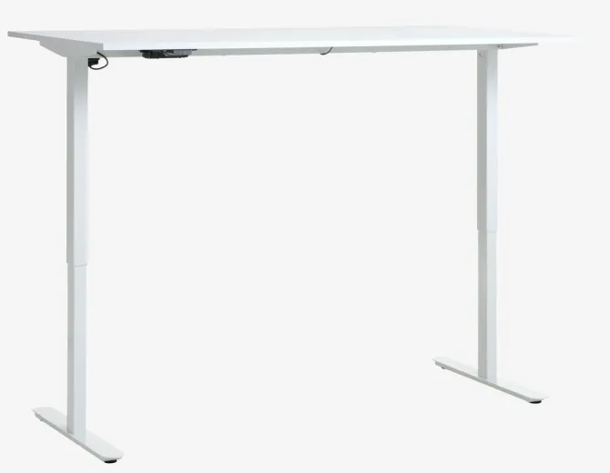 Hæve sænkebord SVANEKE 60x120 hvid