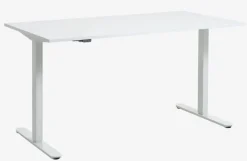 Hæve sænkebord SVANEKE 70x140 hvid