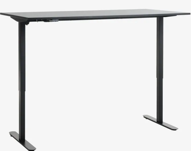 Hæve sænkebord SVANEKE 60x120 sort