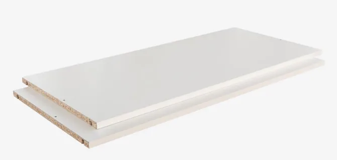 Hylder TARP 73x45 2 stk/pk hvid