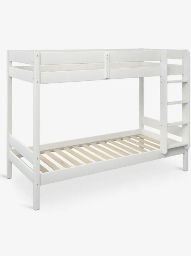 Køjeseng VESTERVIG 2x90x200 inkl. stige hvid
