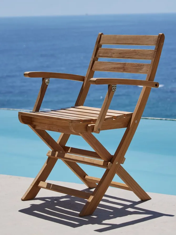 Klapstol VESTERHAVET teak