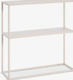 Konsolbord VIRUM 26x80 m/hylde beige