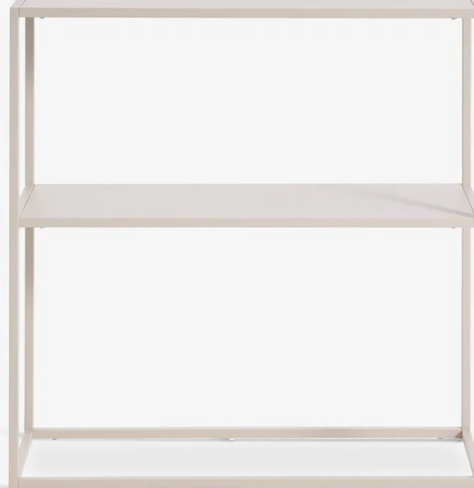 Konsolbord VIRUM 26x80 m/hylde beige