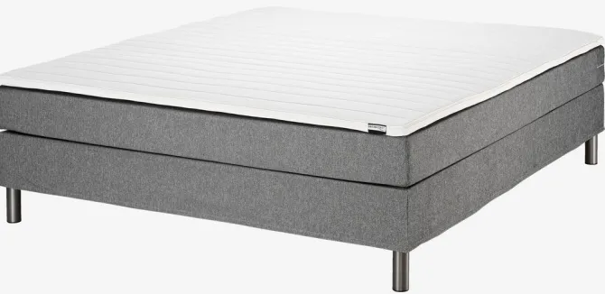 Kontinentalseng 180x200 BASIC C5 Grå-22