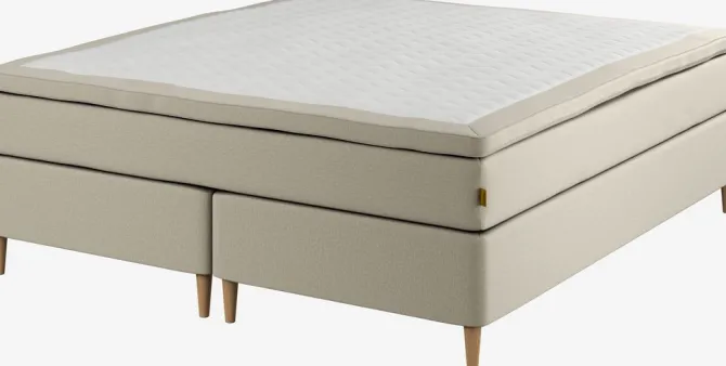 Kontinentalseng 180x200cm GOLD C75 VS latex Sand-91