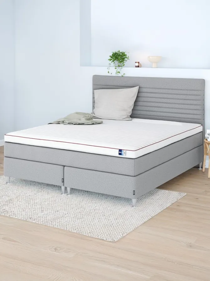 Kontinentalseng 180x200 TEMPRAKON C250 Grå-42