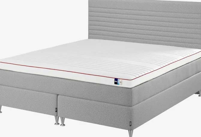 Kontinentalseng 180x200 TEMPRAKON C250 Grå-42