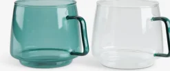 Krus ANDERS glas 40cl Ø13xH18cm assorteret