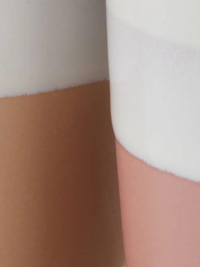 Krus FREDERIK 20cl rosa/gul 2 stk/pk