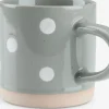 Krus GISLE Ø8xH8cm 30cl grøn