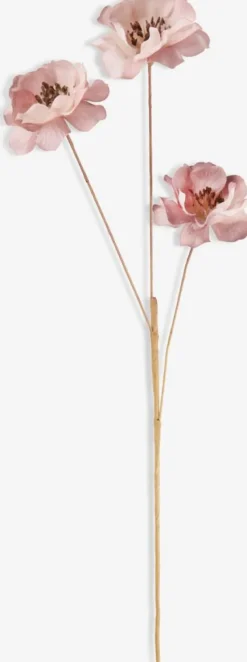 Kunstig blomst ASVEND H50cm rosa