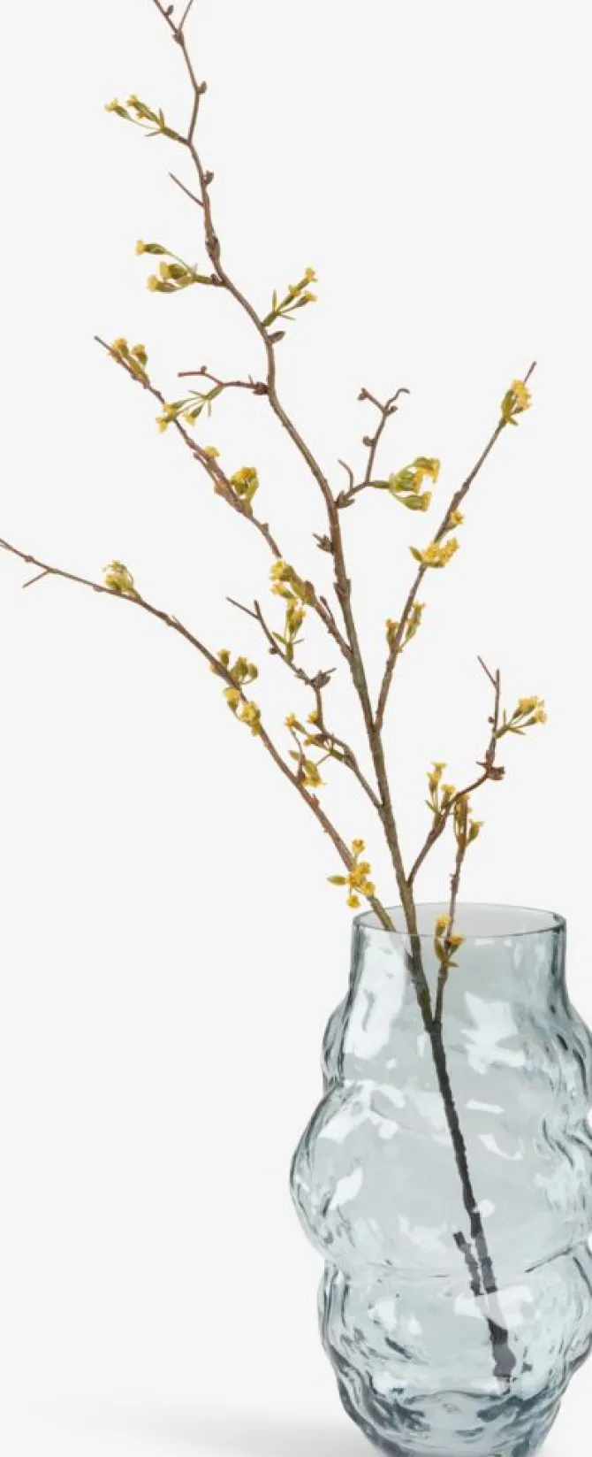 Kunstig blomst INGVALD H90cm gul