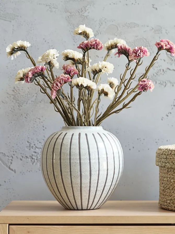 Kunstig blomst RALF H62cm rosa