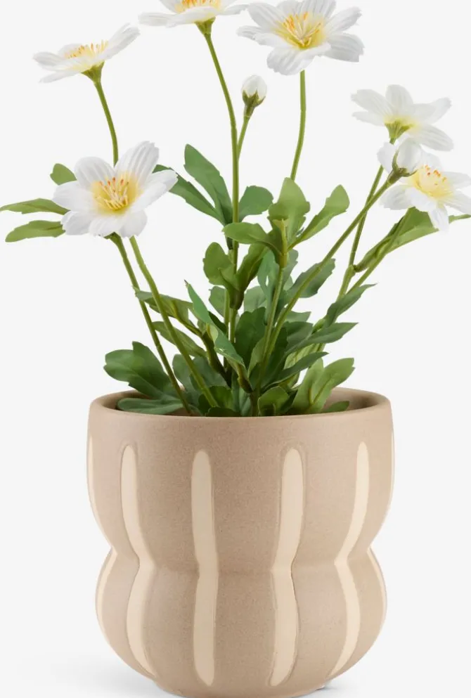 Kunstig plante EINERT Ø18xH32cm m/potte