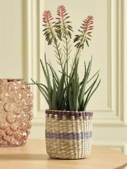 Kunstig plante RASMUS H45cm m/blomster