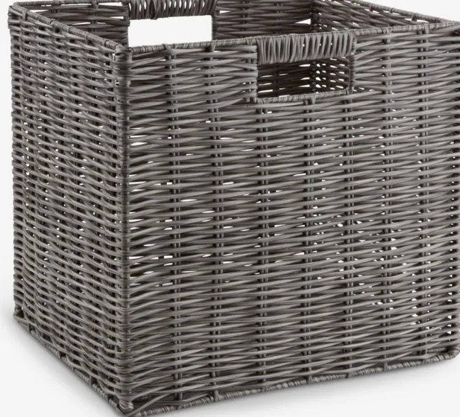 Kurv CASPERSEN B28xL32xH30cm grå