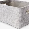 Kurv ELIS B26xL36xH20cm grå