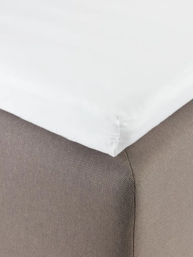 Kuvertlagen satin ELIN 90x200x6-10 hvid