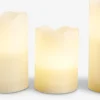 LED bloklys KRISTJAN 3 stk/pk