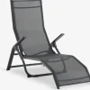 Liggestol LOMMA B63xL130 sort