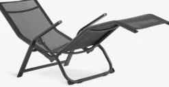 Liggestol LOMMA B63xL130 sort
