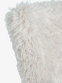Lænestol m/fodskammel HVILSTED råhvid teddy/natur