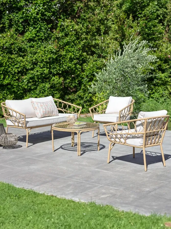 Loungesofa JENNUM 2.5-pers. natur
