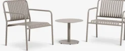 Loungesæt FURUSET 2-pers. mørk sand